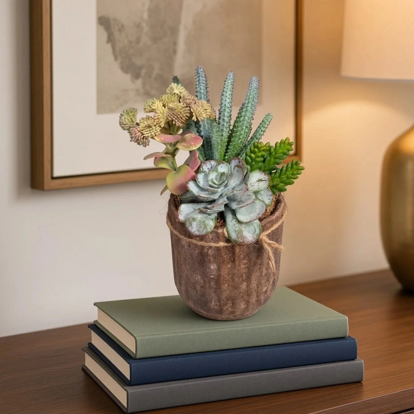 The Patina Petal Vase