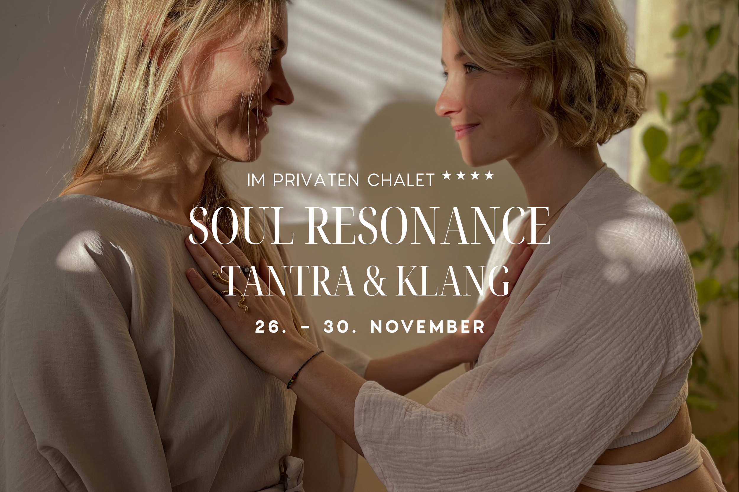 📅 26 – 30 Nov | Private Chalet, Tirol