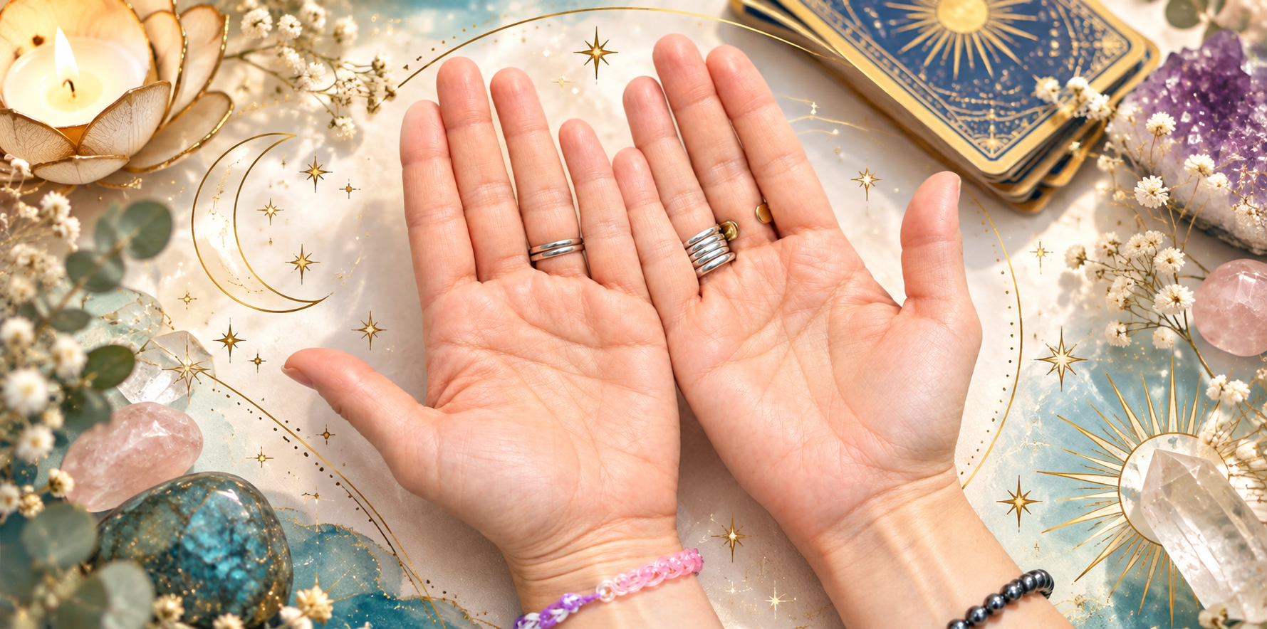 The Four Major Palm Lines and What They Mean