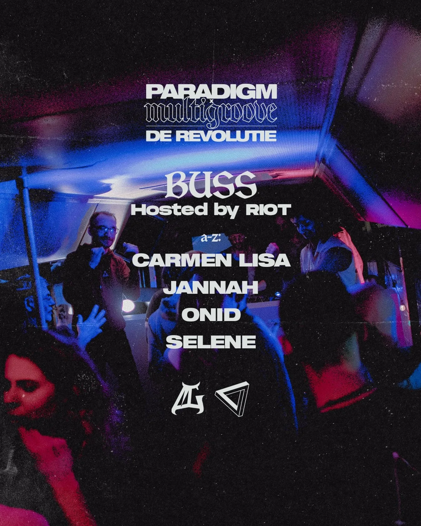 Area 3 aka Buss at Paradigm x Multigroove is hosted by Riot ✊

Riot is a female collective who are taking over the Buss with a selection of artists presenting deep techno that pulls you under. Hypnotic loops, heavy bass, the kind of sets that make yo