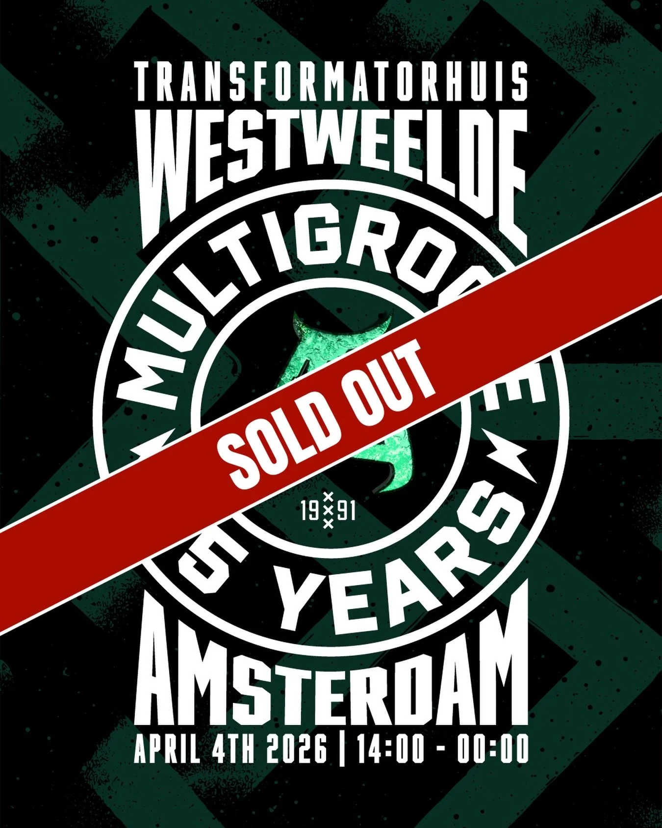 Multigroove: 35 Years is sold out 💥 Shout out to everyone who&rsquo;s joining us this weekend, we&rsquo;ll see you on the dancefloor!

Didn&rsquo;t get a ticket? Join the waiting list via the link in bio. If spots open up, we&rsquo;ll let you know o