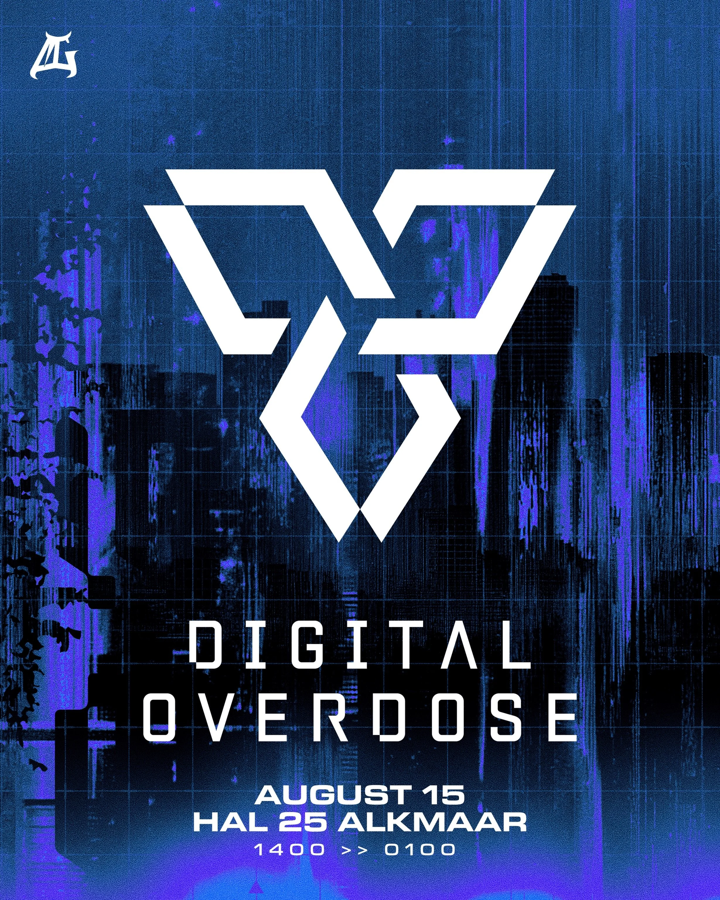 DIGITAL OVERDOSE FESTIVAL: EEN ODE AAN DE OORSPRONG 🌀

Op 15 augustus keert Digital Overdose terug, dit keer in HAL 25 in Alkmaar. Een plek die is gemaakt voor de muziek. Een outdoor terrein en een industrieel warehouse. Oldschool, gabber, early har