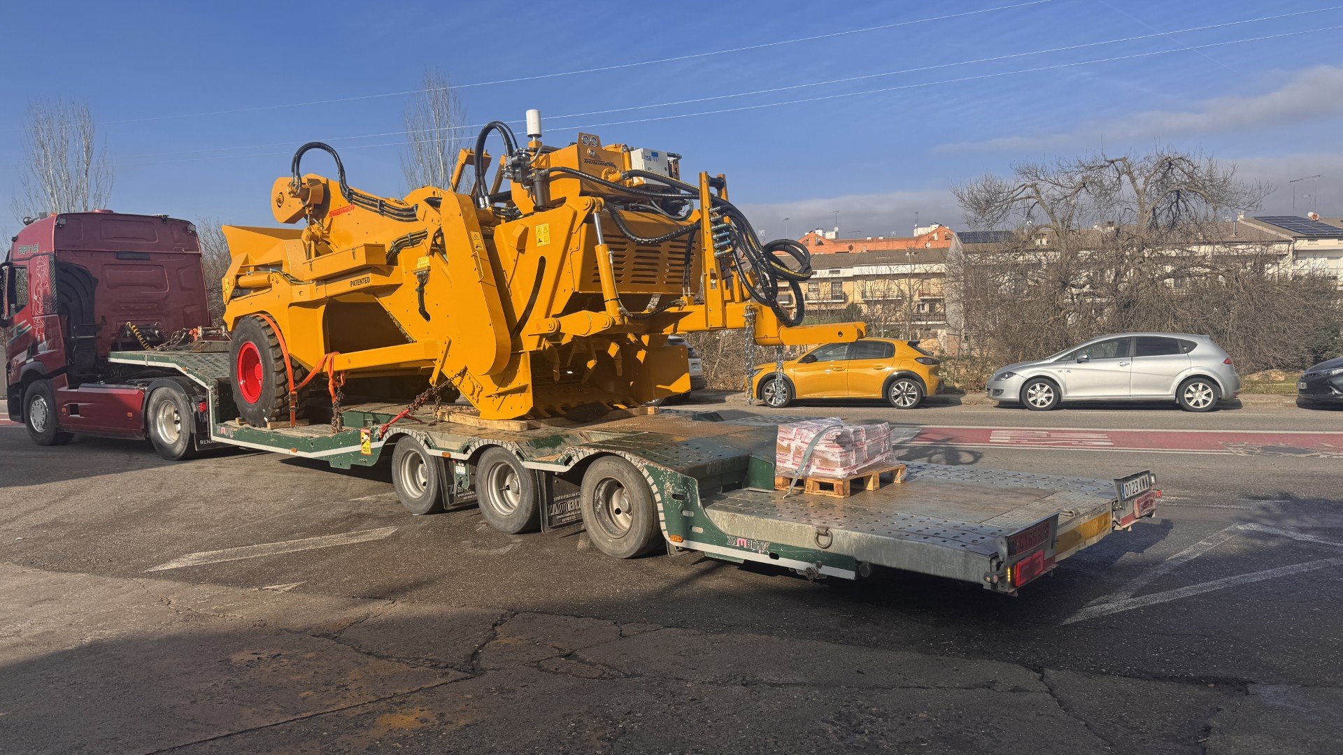 Entrega de una Despedregadora DV-4 en Torre-Pacheco (Múrcia) y otra en Puenteceso (Galicia)