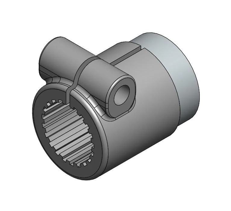 Manguito estriado mecanizado Z-21