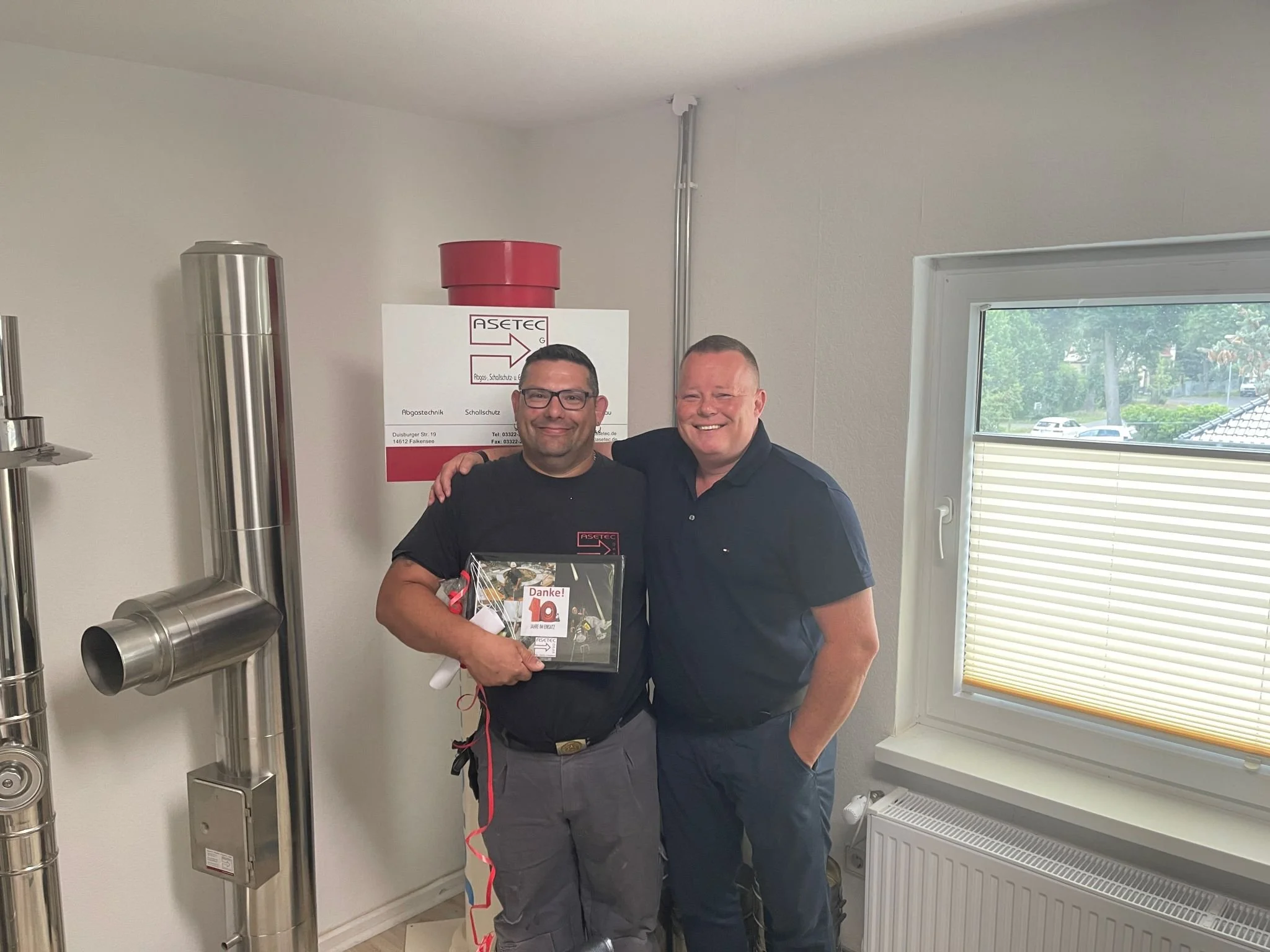 Daniel Bölter feiert sein 10 jähriges Jubiläum bei der ASETEC GmbH