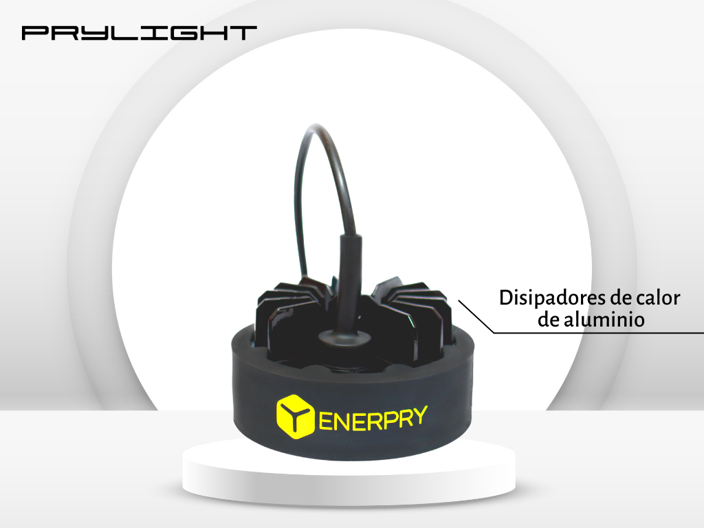 Disipador térmico, parte fundamental de Prylight 600 W