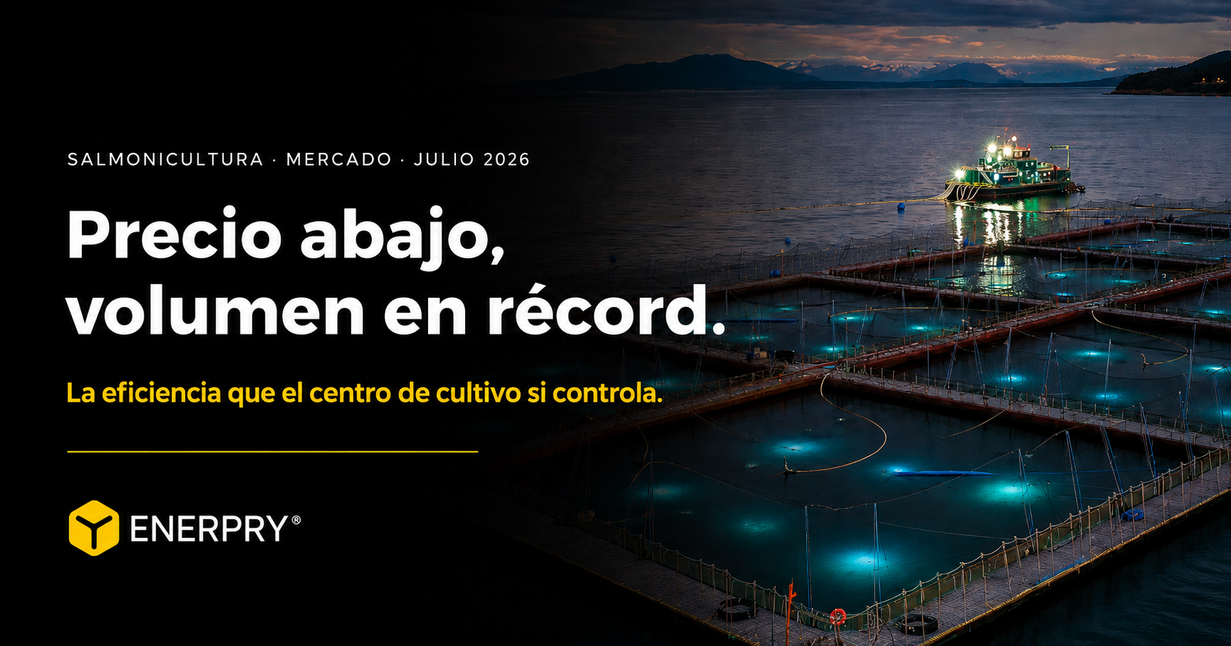 Precios en mínimos y oferta en récord: por qué la eficiencia del centros de cultivo es la palanca de 2026