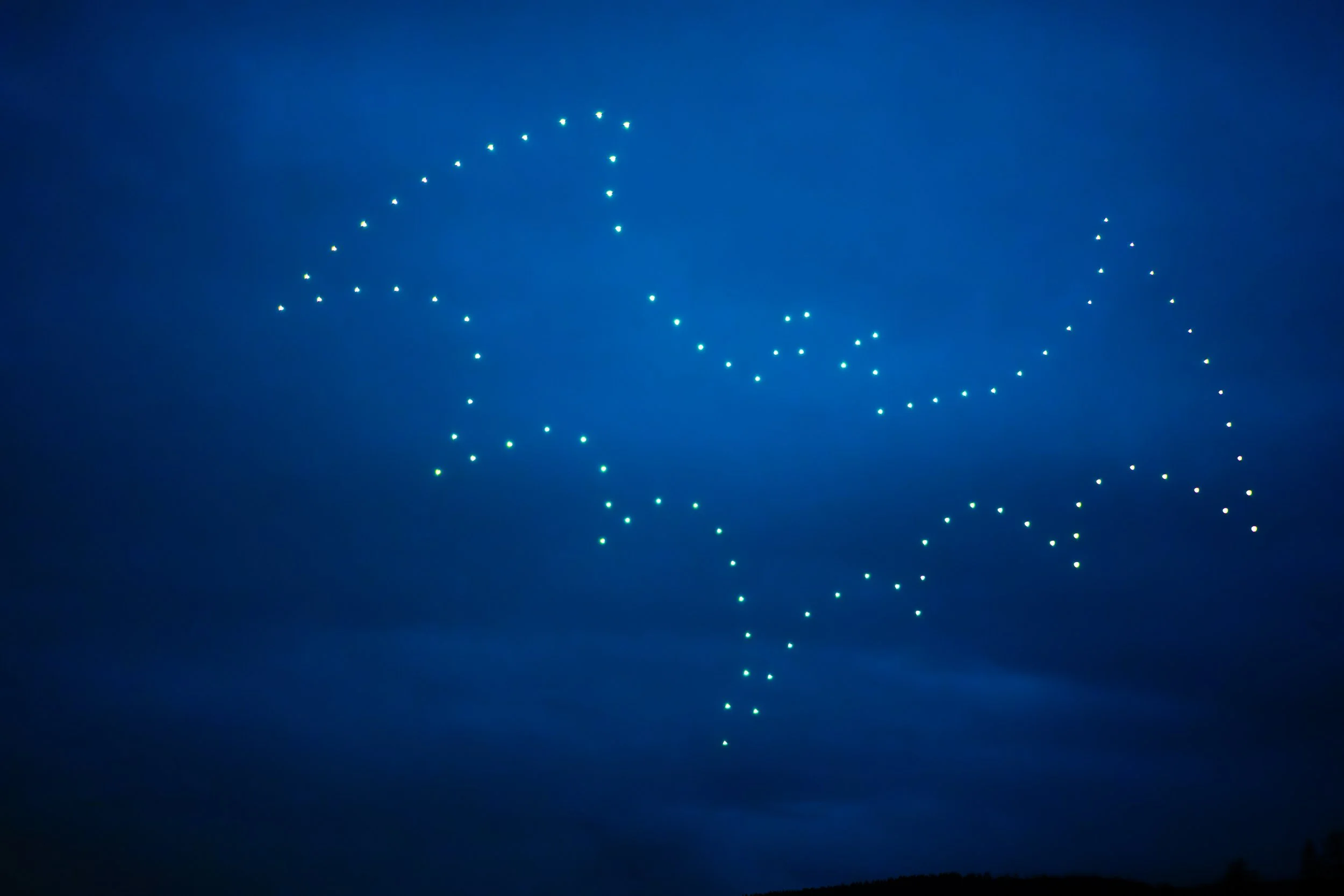 Droneshow Oslo Bogstad Oslo Golfklubb