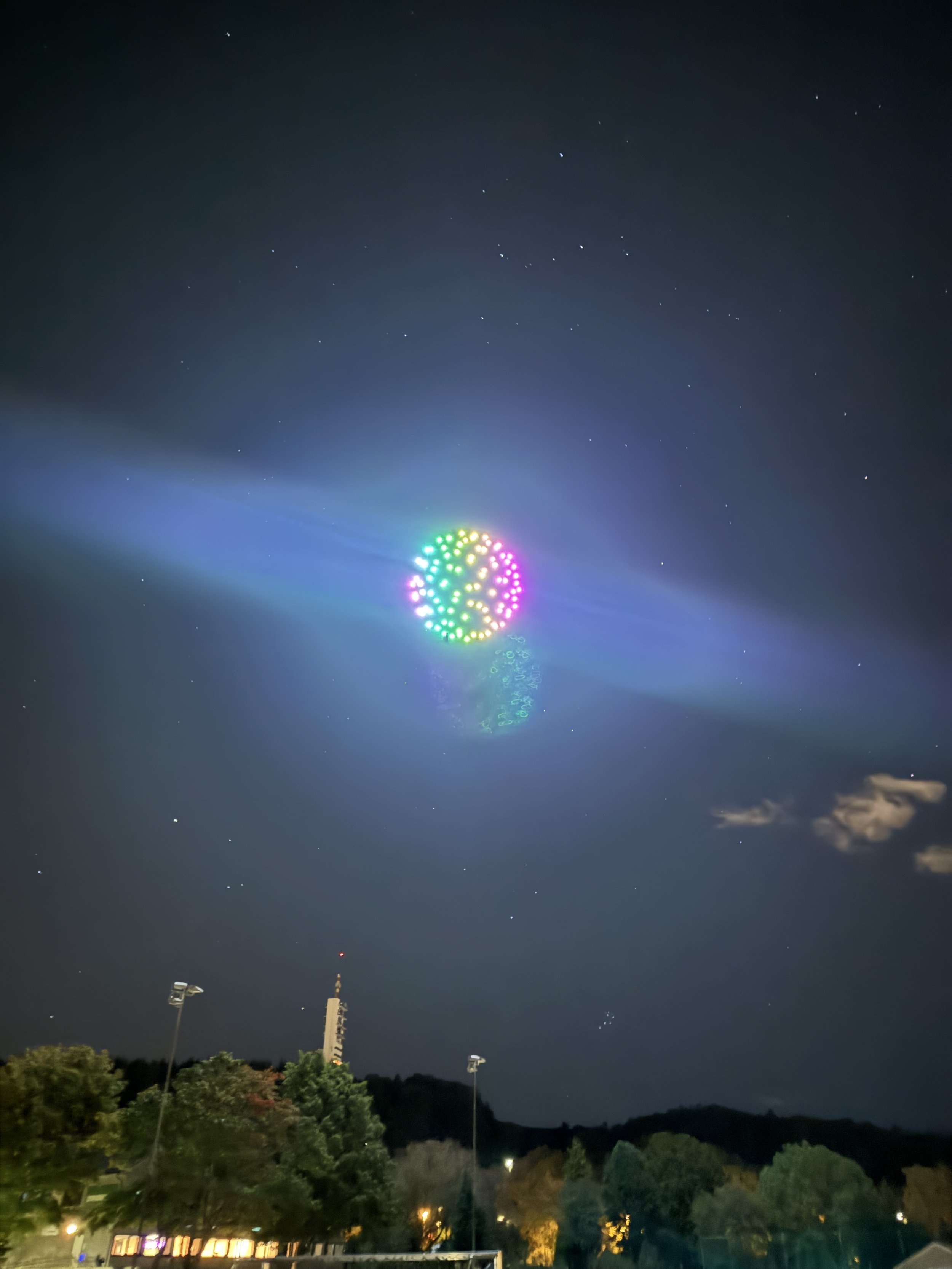 Drone show Stavanger Ulltra Festivalen
