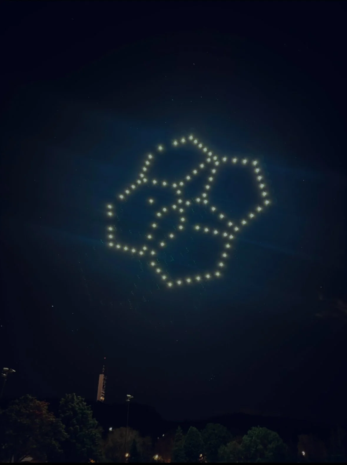 Drone show Stavanger Ulltra Festivalen