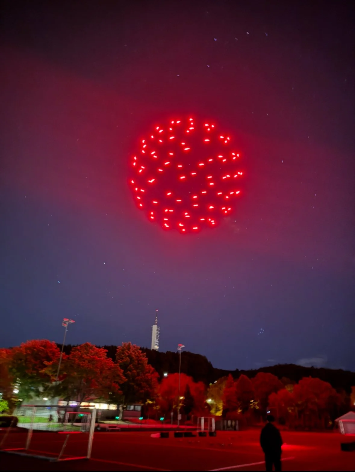 Drone show Stavanger Ulltra Festivalen