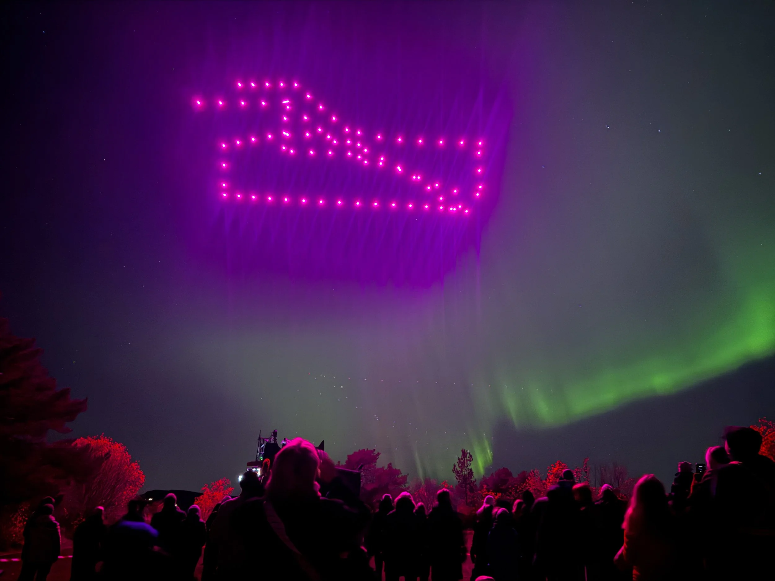 Stupetårnet Hamar Droneshow