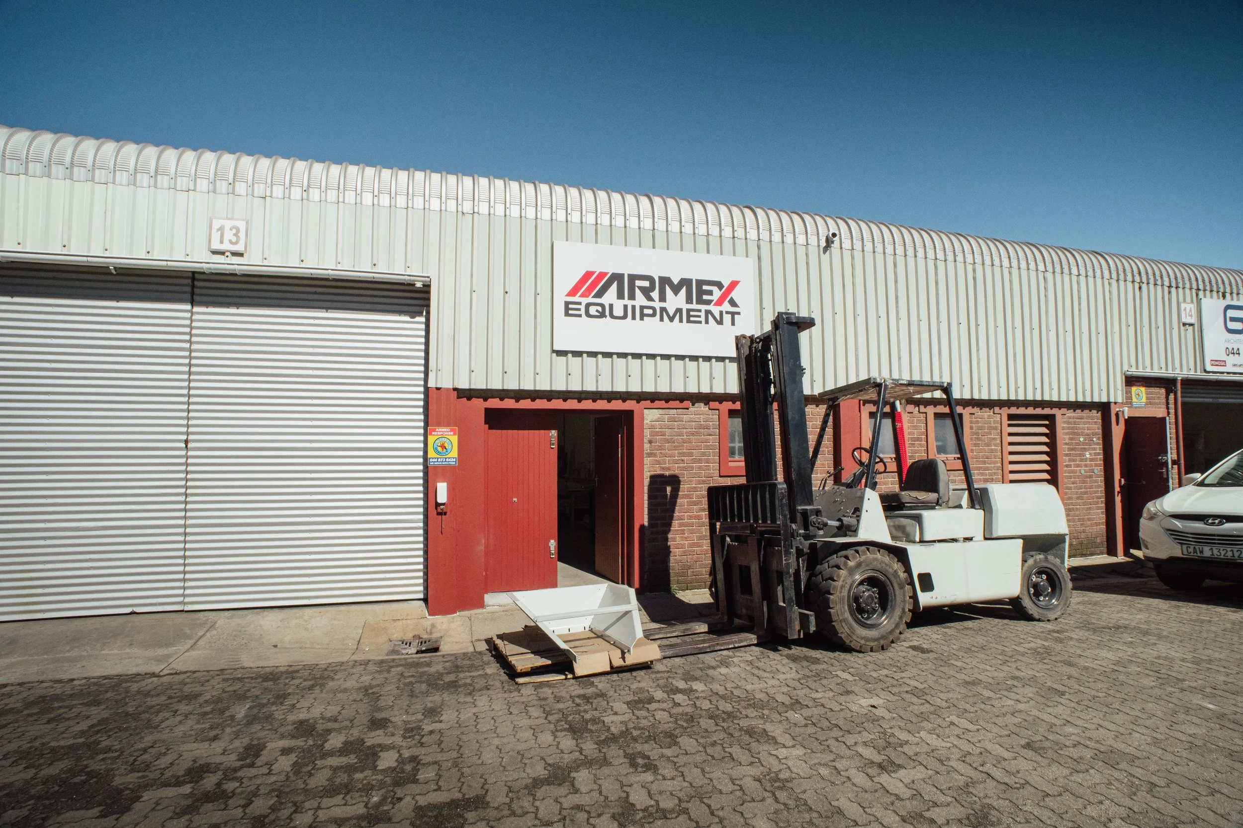 The ARMEX Equipment Factory in George Western Cape