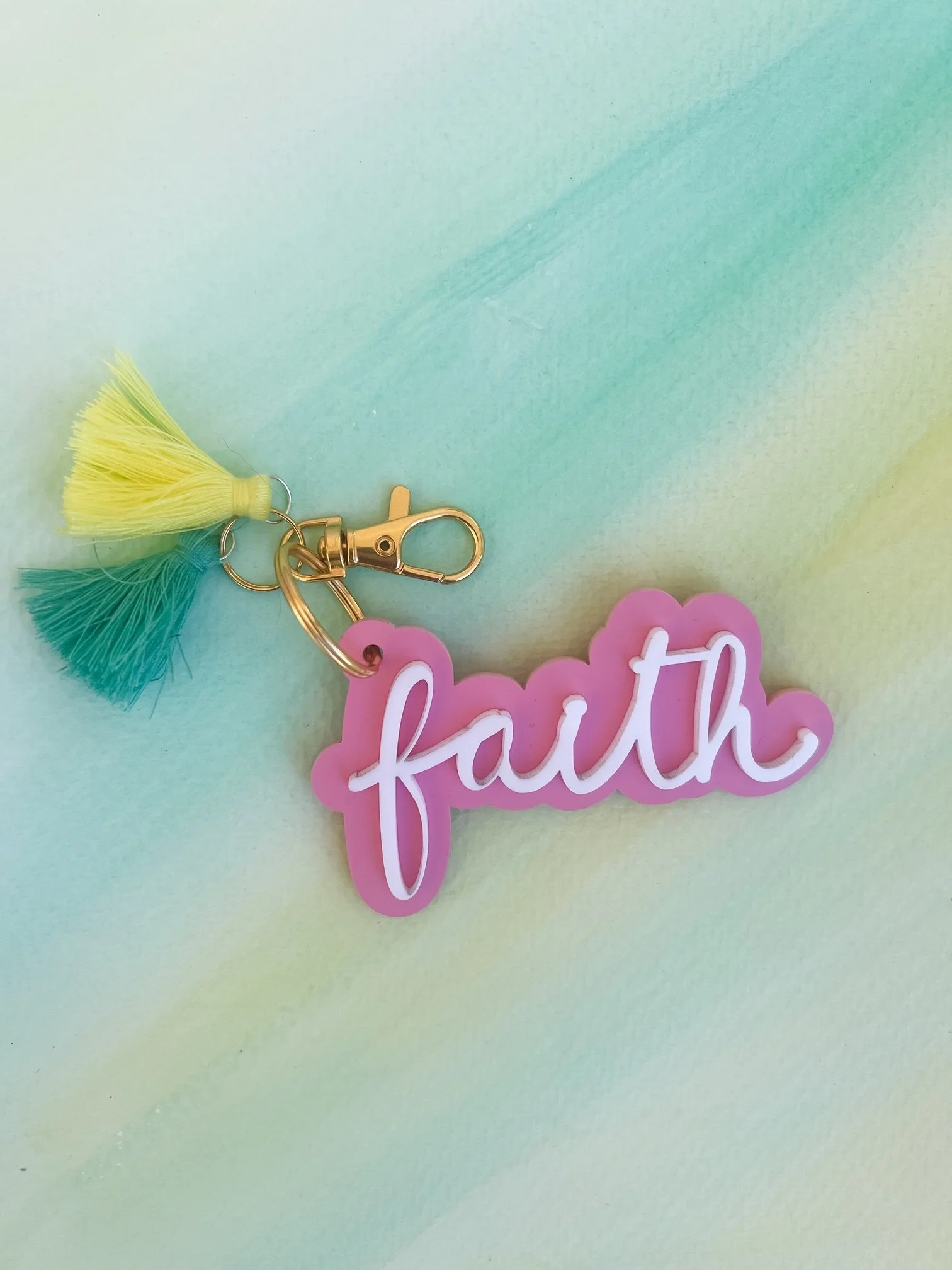 Faith Keychain