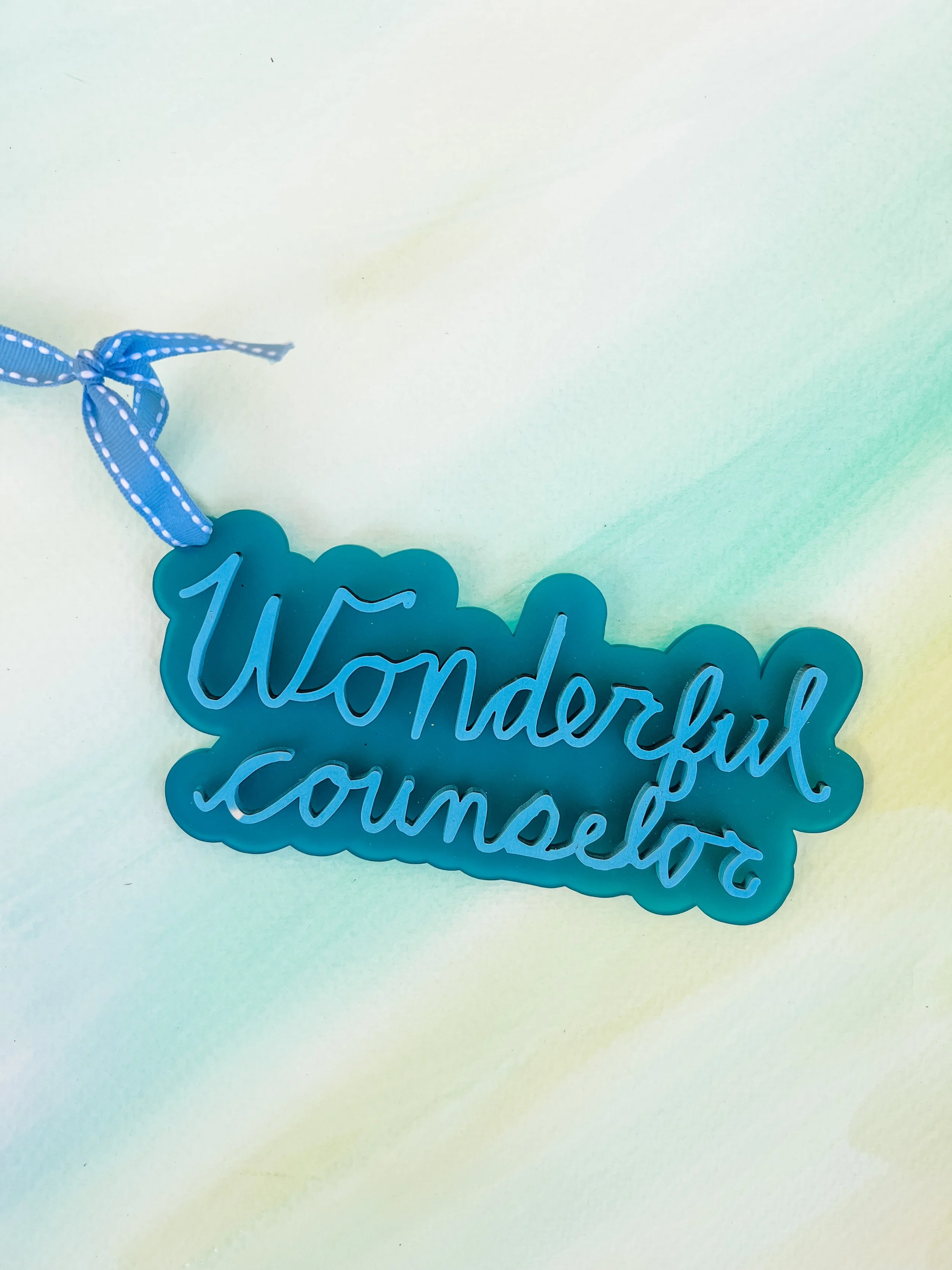 Wonderful Counselor Ornament
