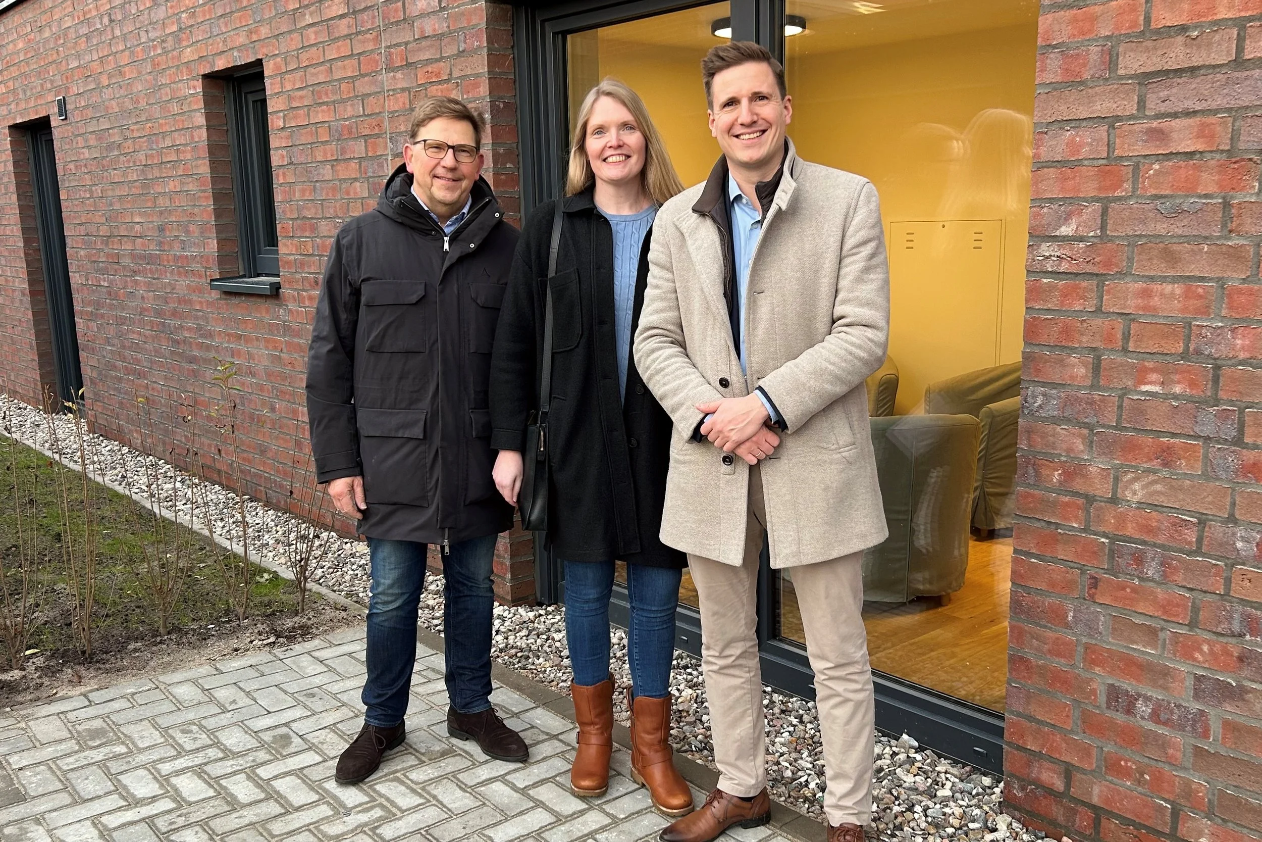 Besuch eines Vorzeigeprojekts: Neues betreutes Wohnen in der Bahnhofstraße
