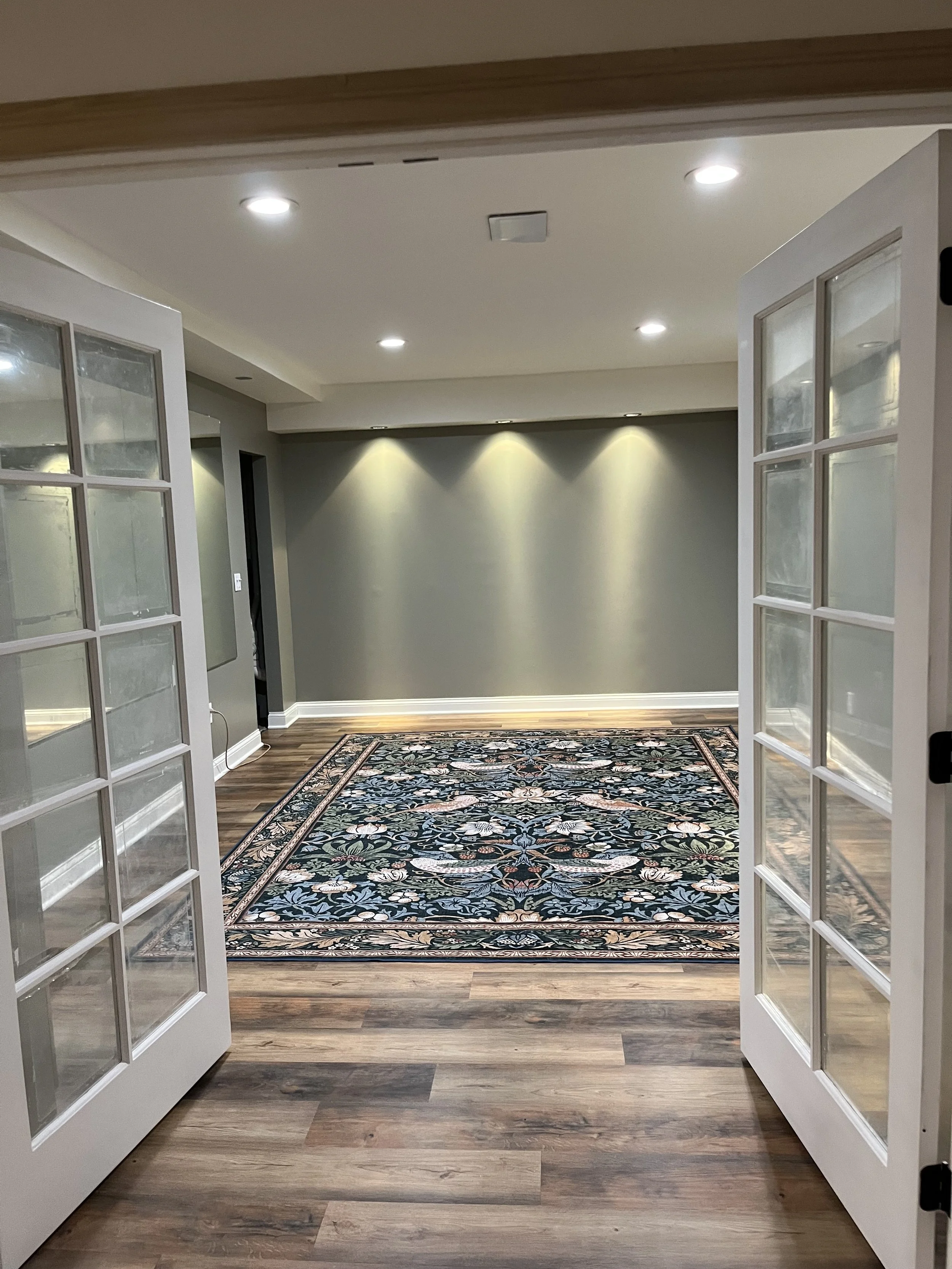 Drum Room in Basement