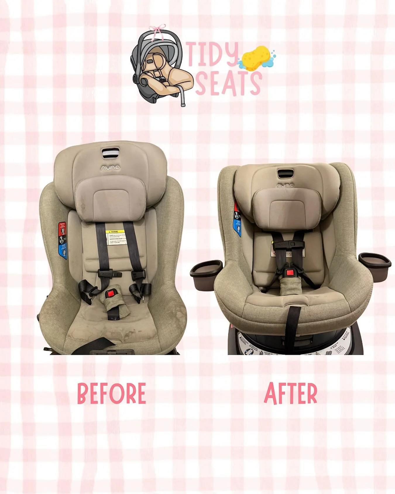 ✨ Nuna deserves nothing less ✨

When you invest in one of the safest, most luxurious car seats on the market, you want to keep it fresh, clean, and safe for years of use. But life happens&mdash;snacks, spills, mystery stickiness&hellip; 🧃🍪

Our bef
