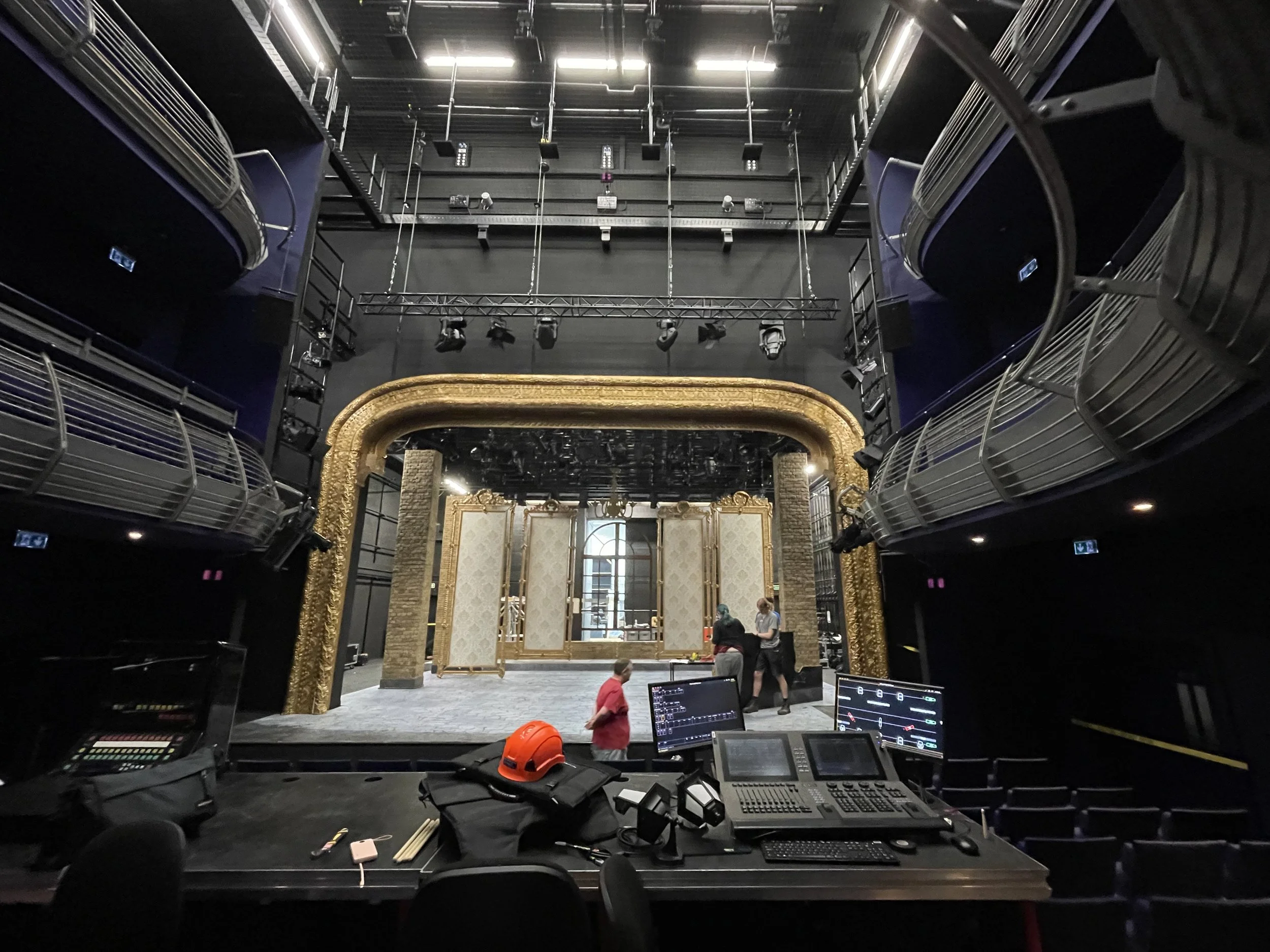 False proscenium arch for the RBT theatre.