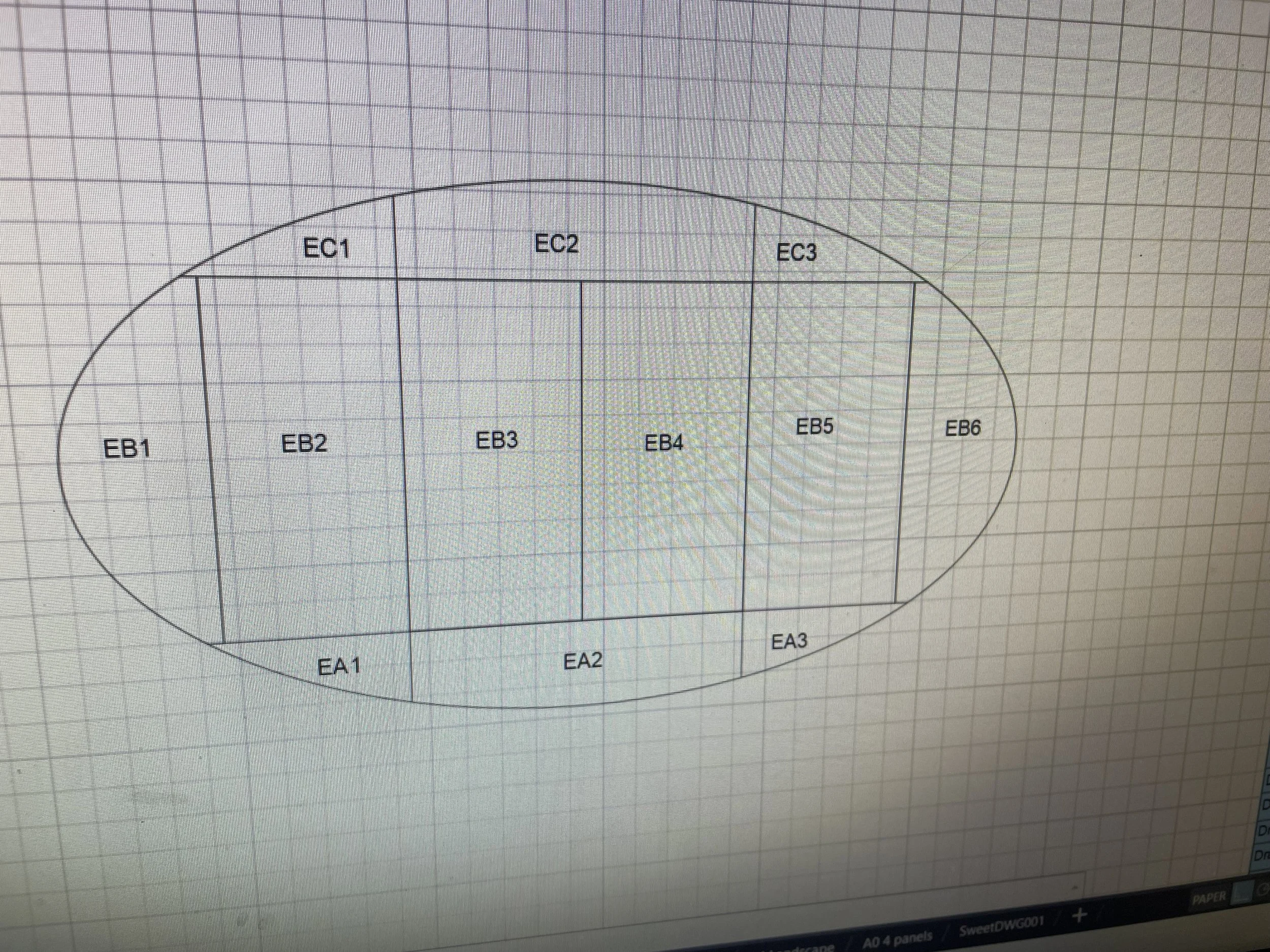 The stage floor that I arranged for Sweet Charity
