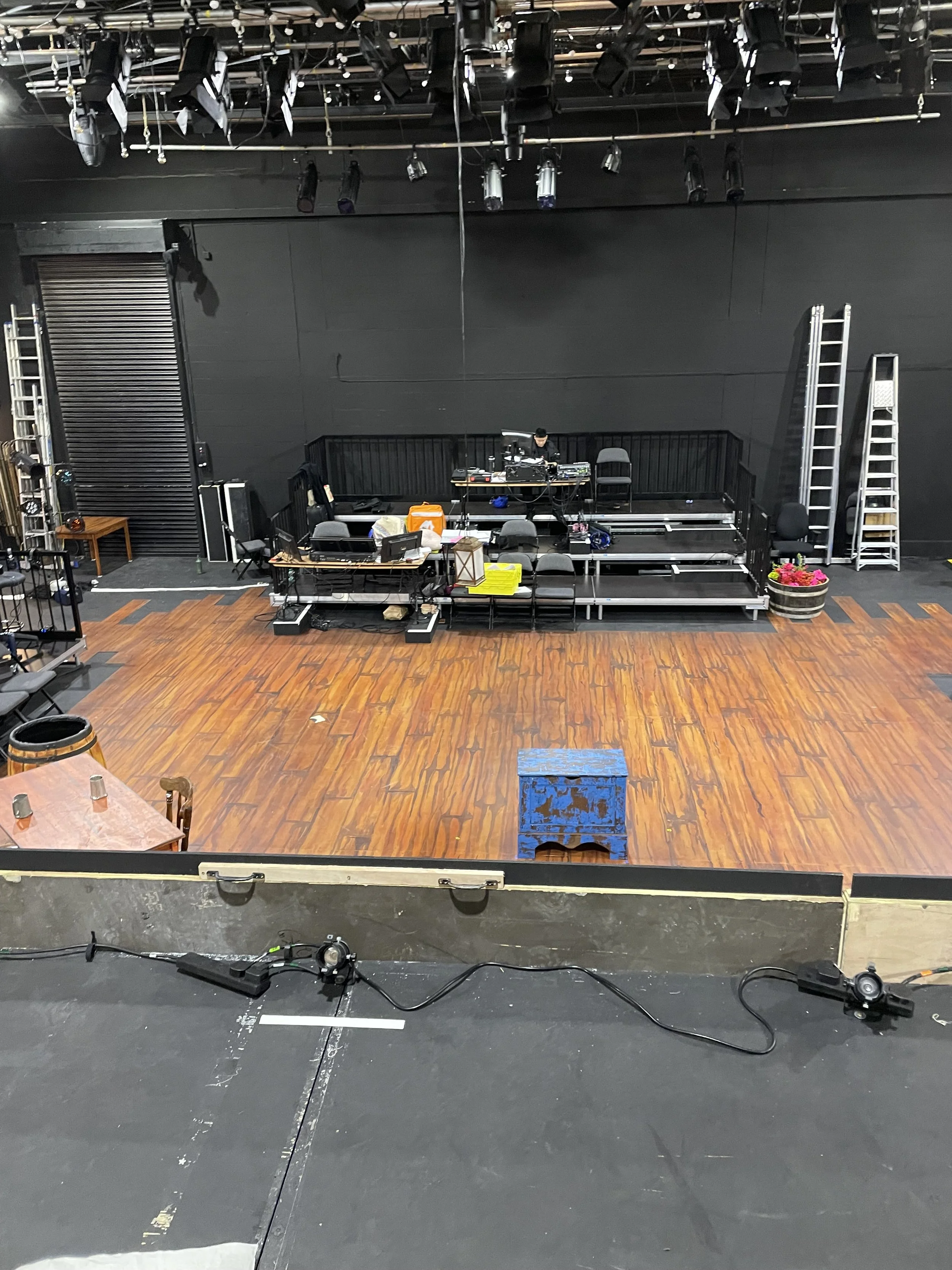 The show floor for Treasure Island.