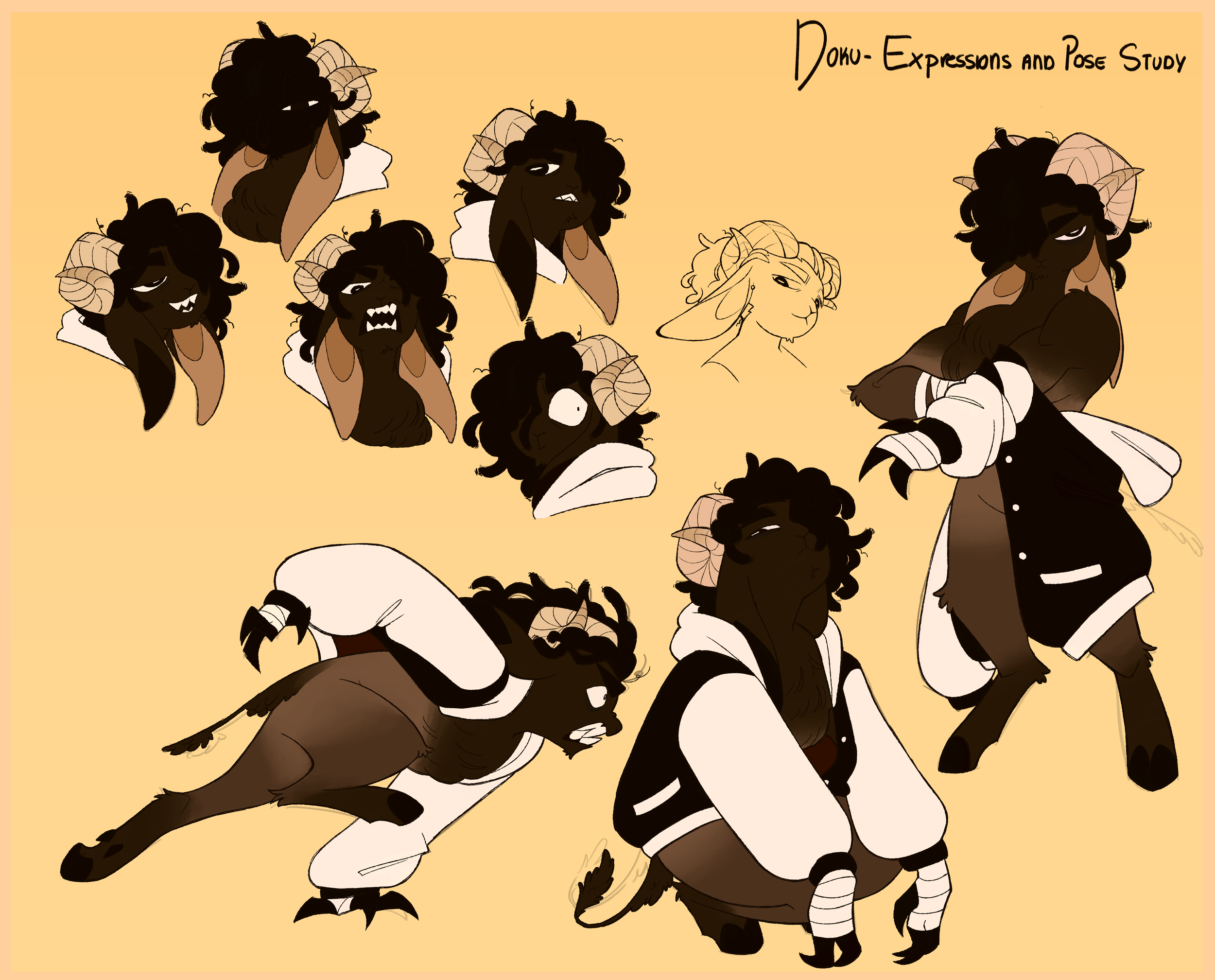 Doku Poses and Expressions