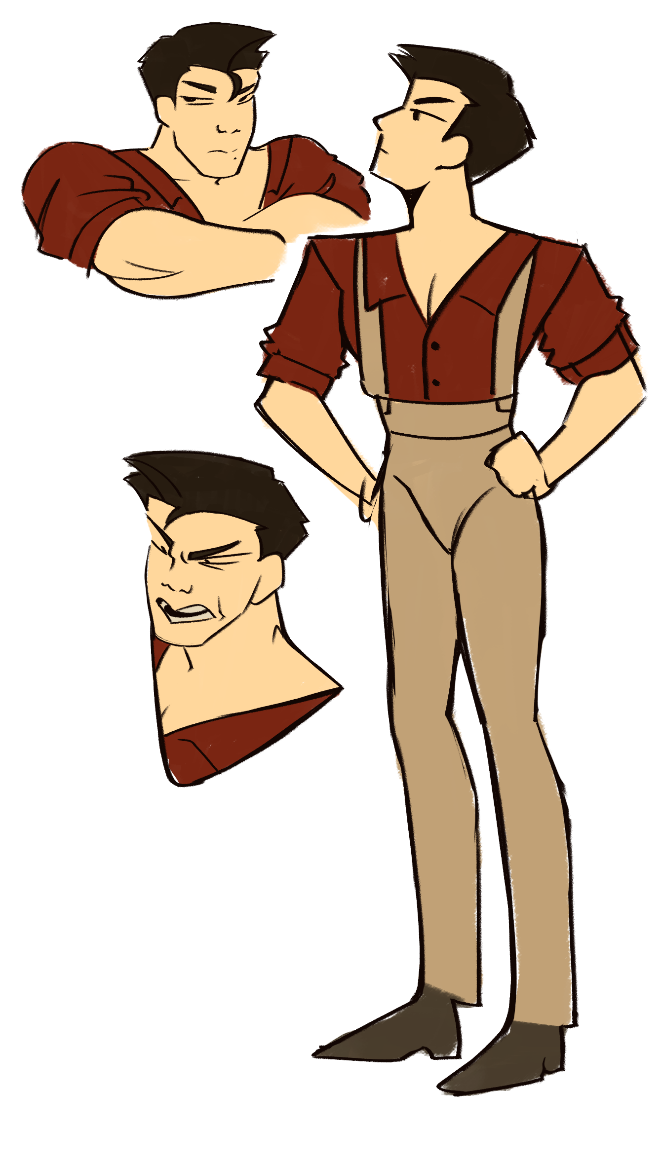 The Sculpter, a character who was initially pitched in a short film featuring toxic connection.