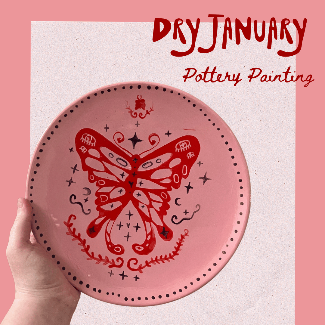 Dry January Sober Pottery Painting