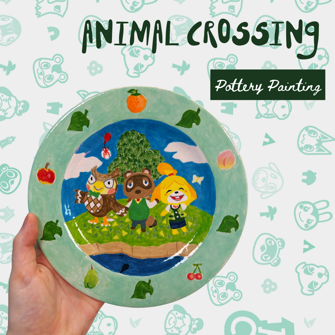 Animal Crossing Pottery Painting