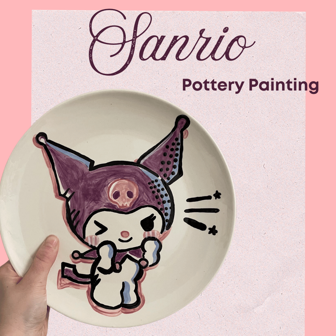 Sanrio Pottery Painting
