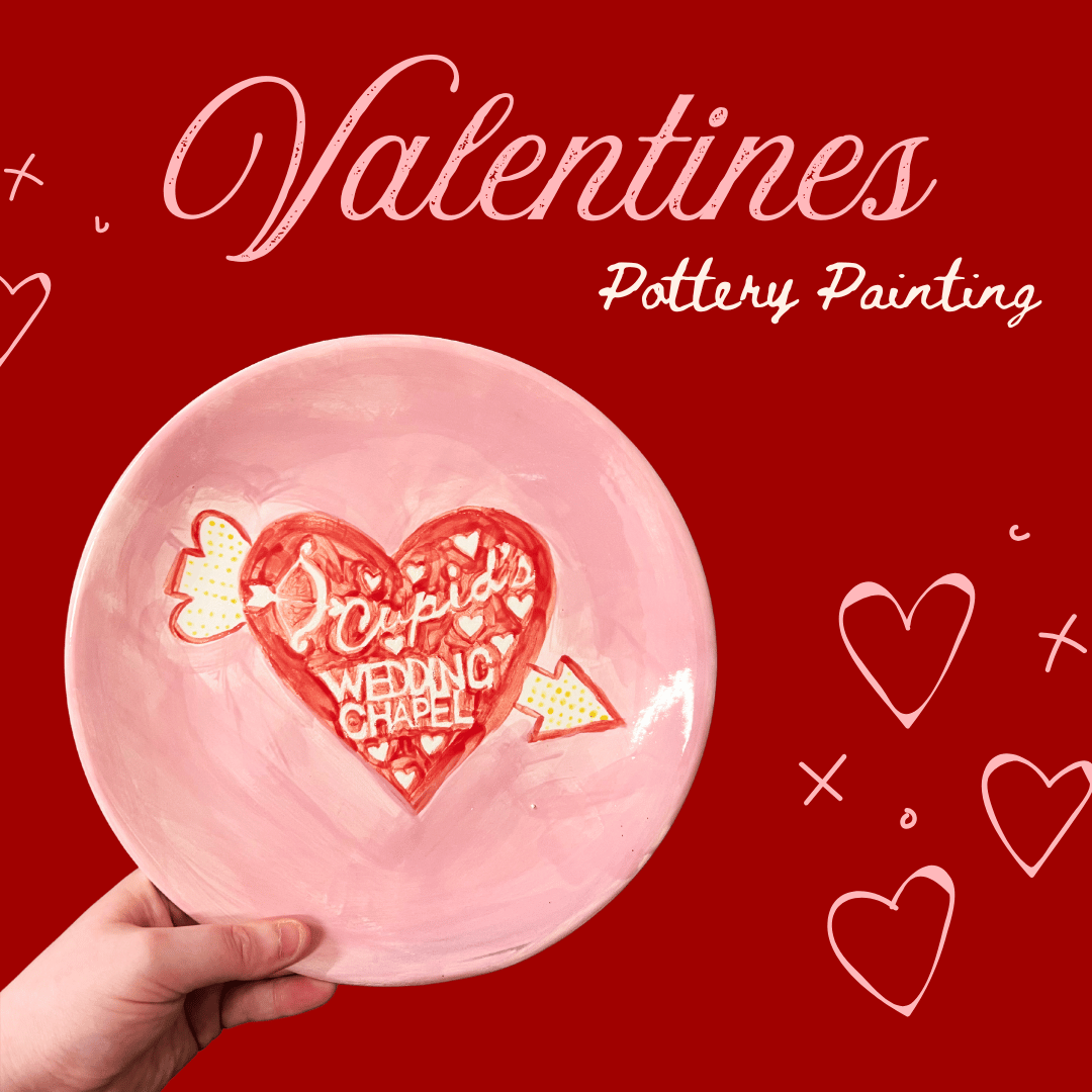 Valentines Pottery Painting 