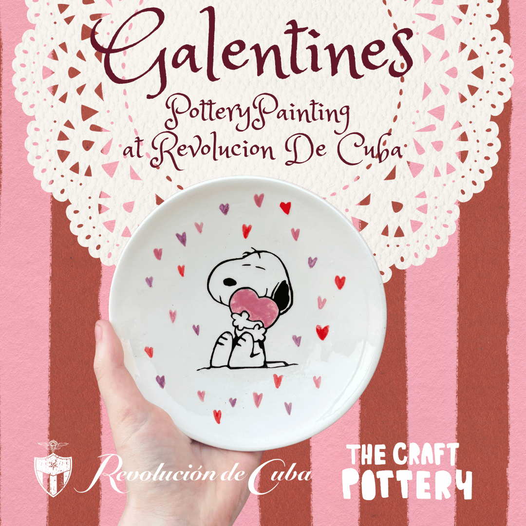 Galentines Pottery Painting at Revolucion De Cuba