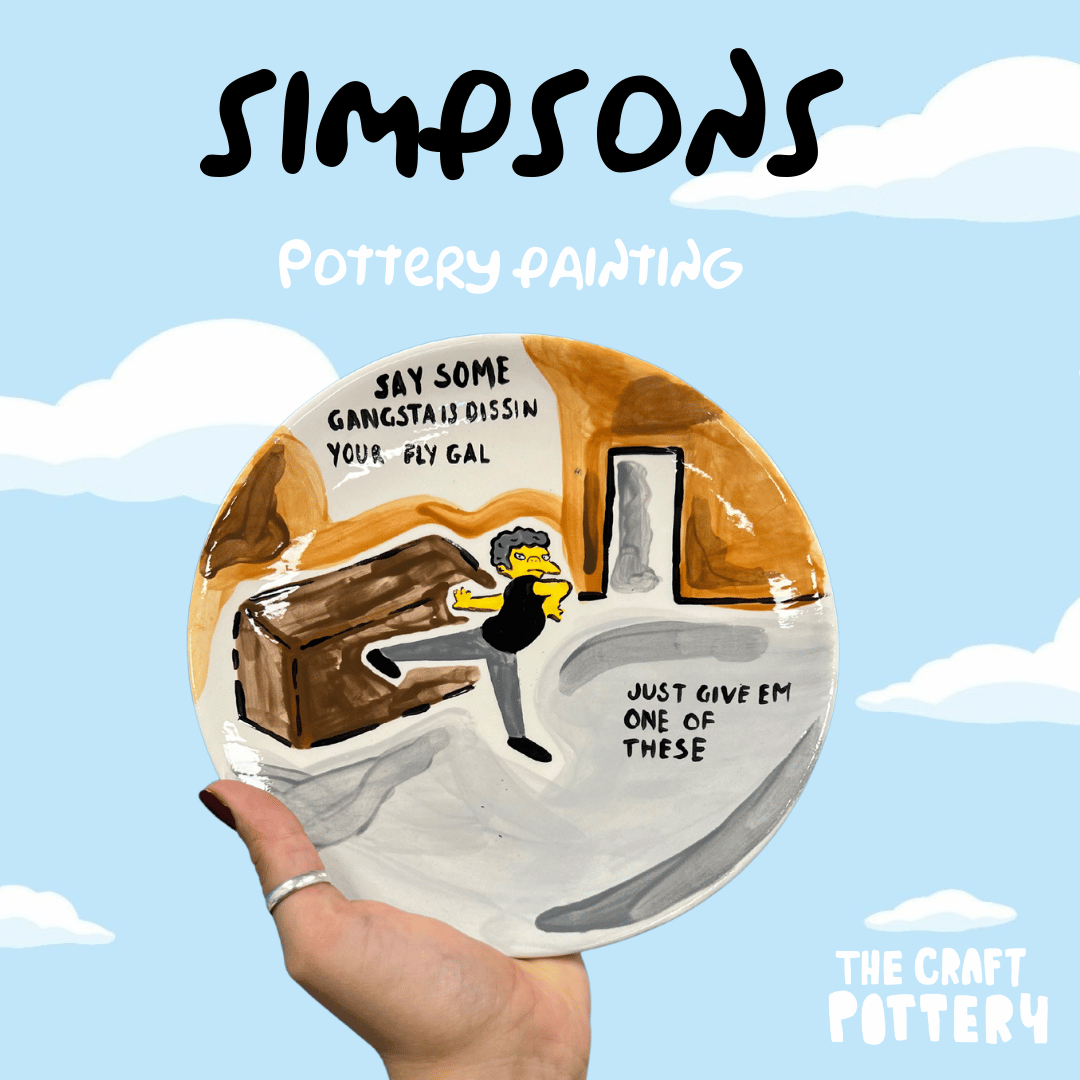 Simpsons Pottery Painting