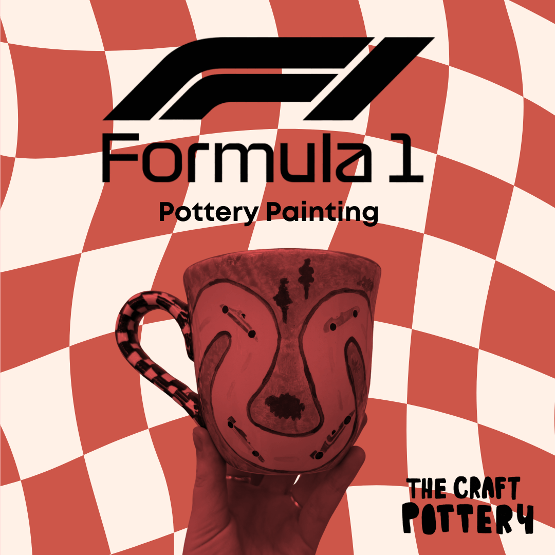 Formula one Pottery Painting 