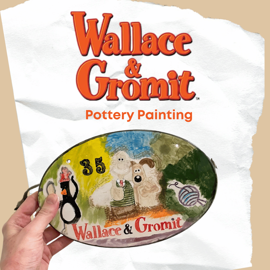 Wallace and Gromit Pottery Painting 