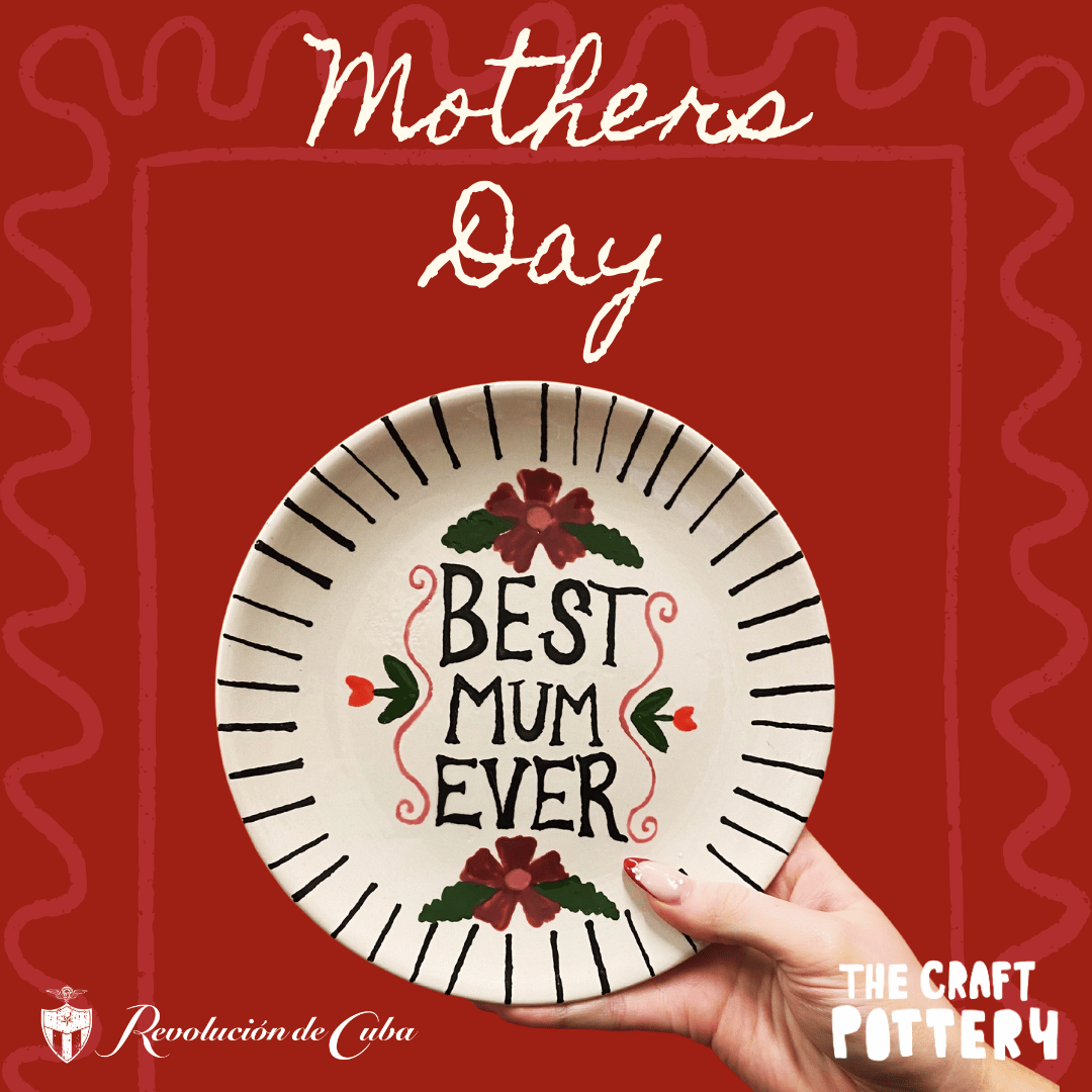 Mother’s Day Pottery Painting at Revolucion De Cuba 