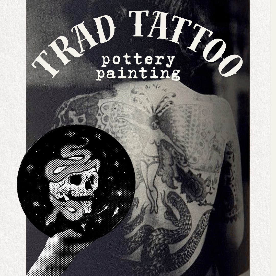 Traditional Tattoo Pottery Painting 