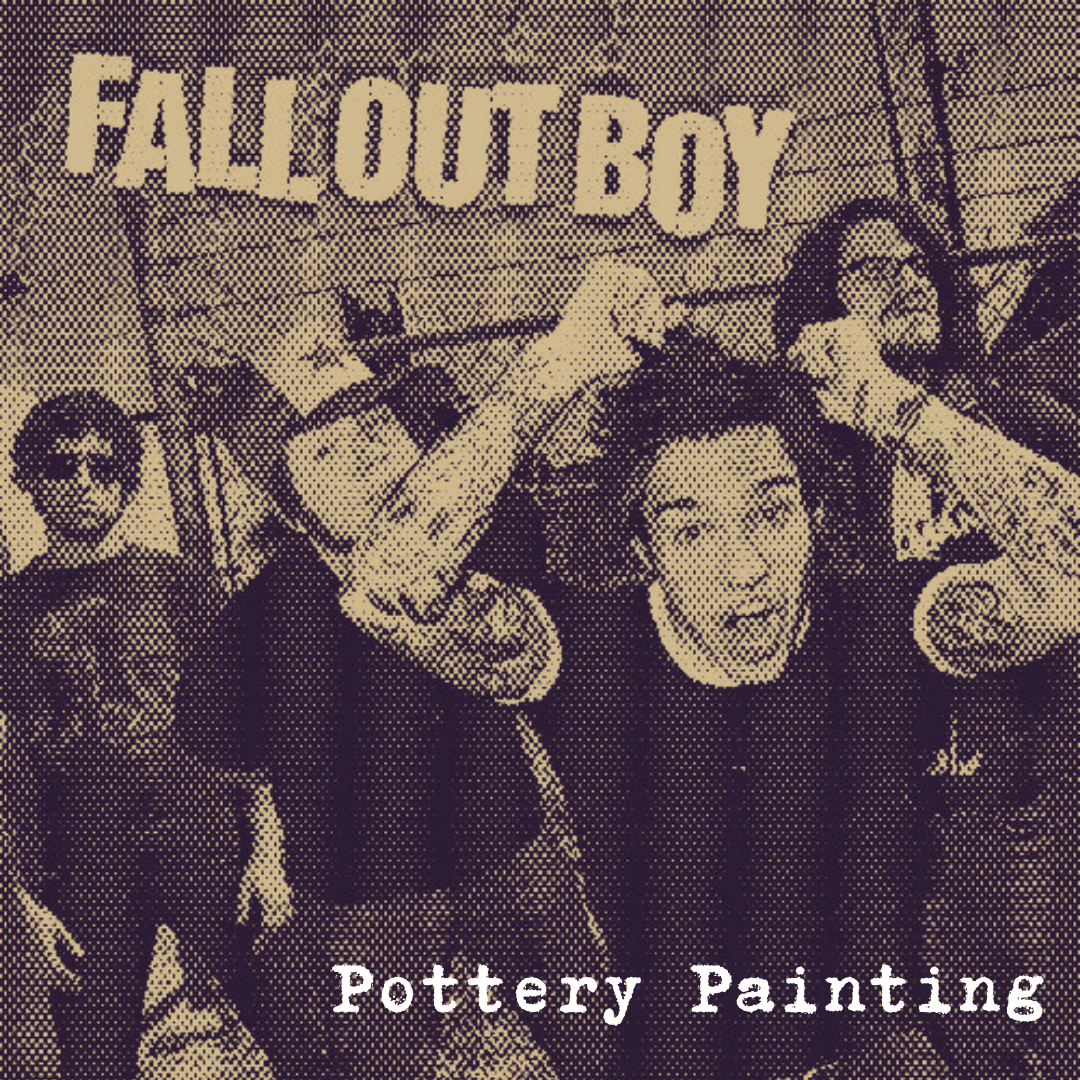 Fall out Boy Pottery Painting 