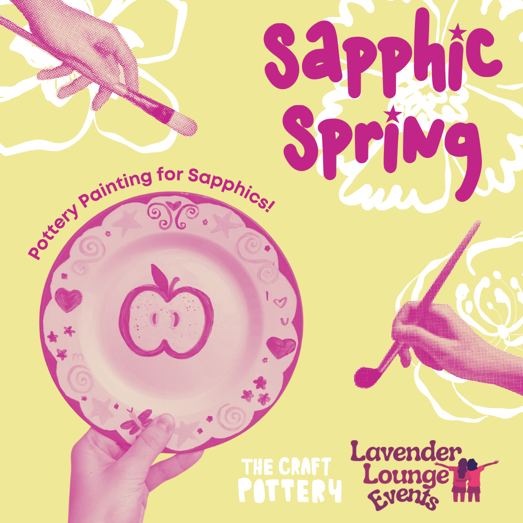 Lavender Lounge Spring Pottery Painting