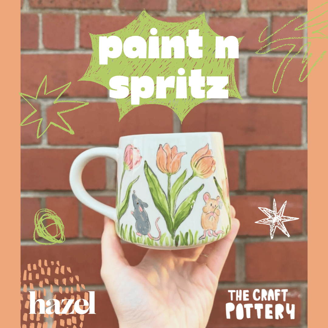Paint n Spritz at Hazel