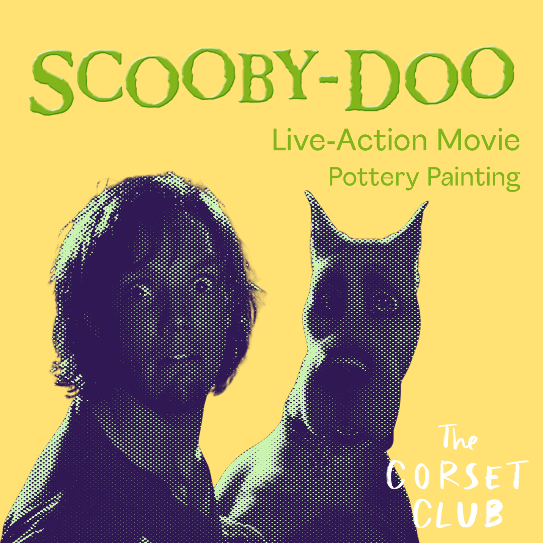 Scooby Doo Pottery Painting at The Corset Club