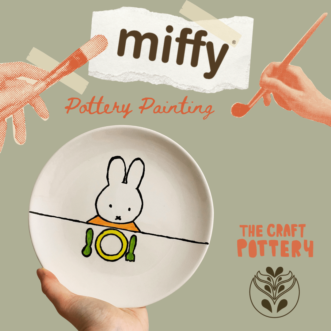 Miffy Pottery Painting at Fern Coffee 