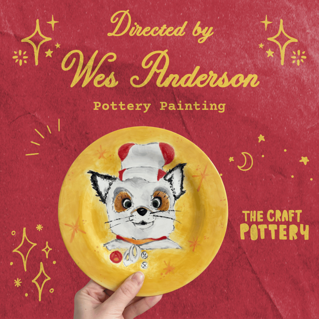 Wes Anderson Pottery Painting 
