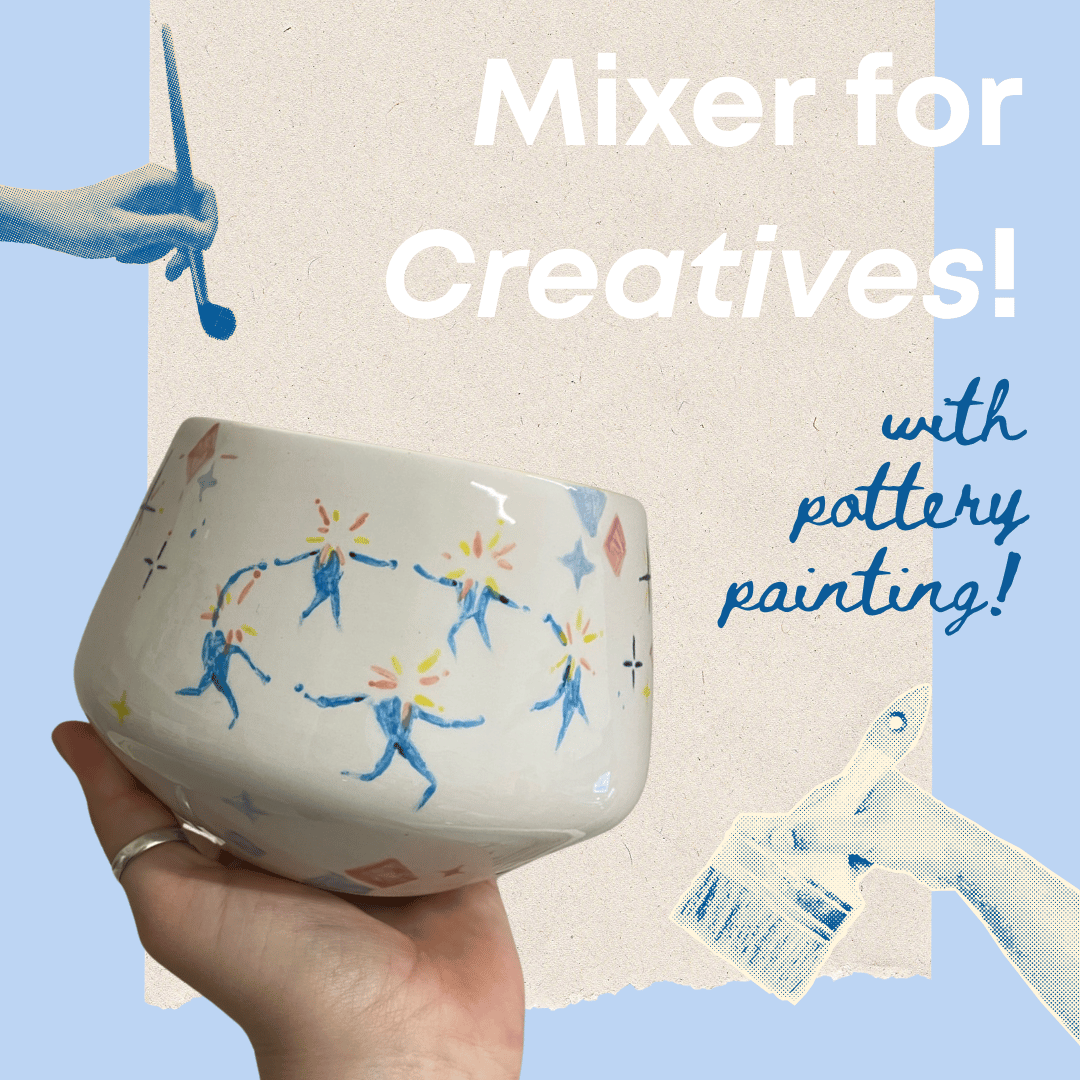 Creative Mixer and Pottery Painting 