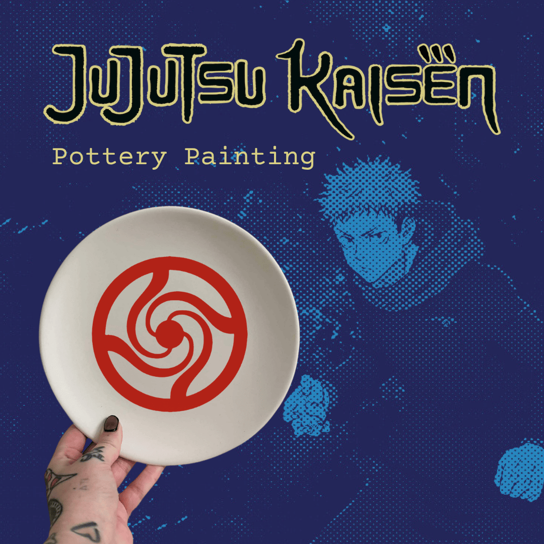 Jujutsu Kaisen Pottery Painting (June 28th)