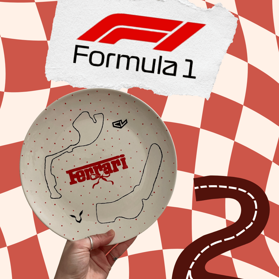 Formula one Pottery Painting 