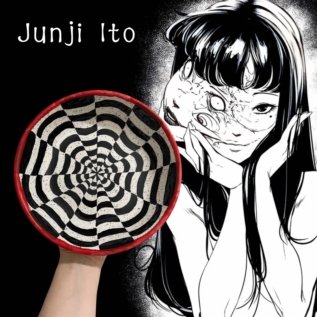 Junji Ito Pottery Painting