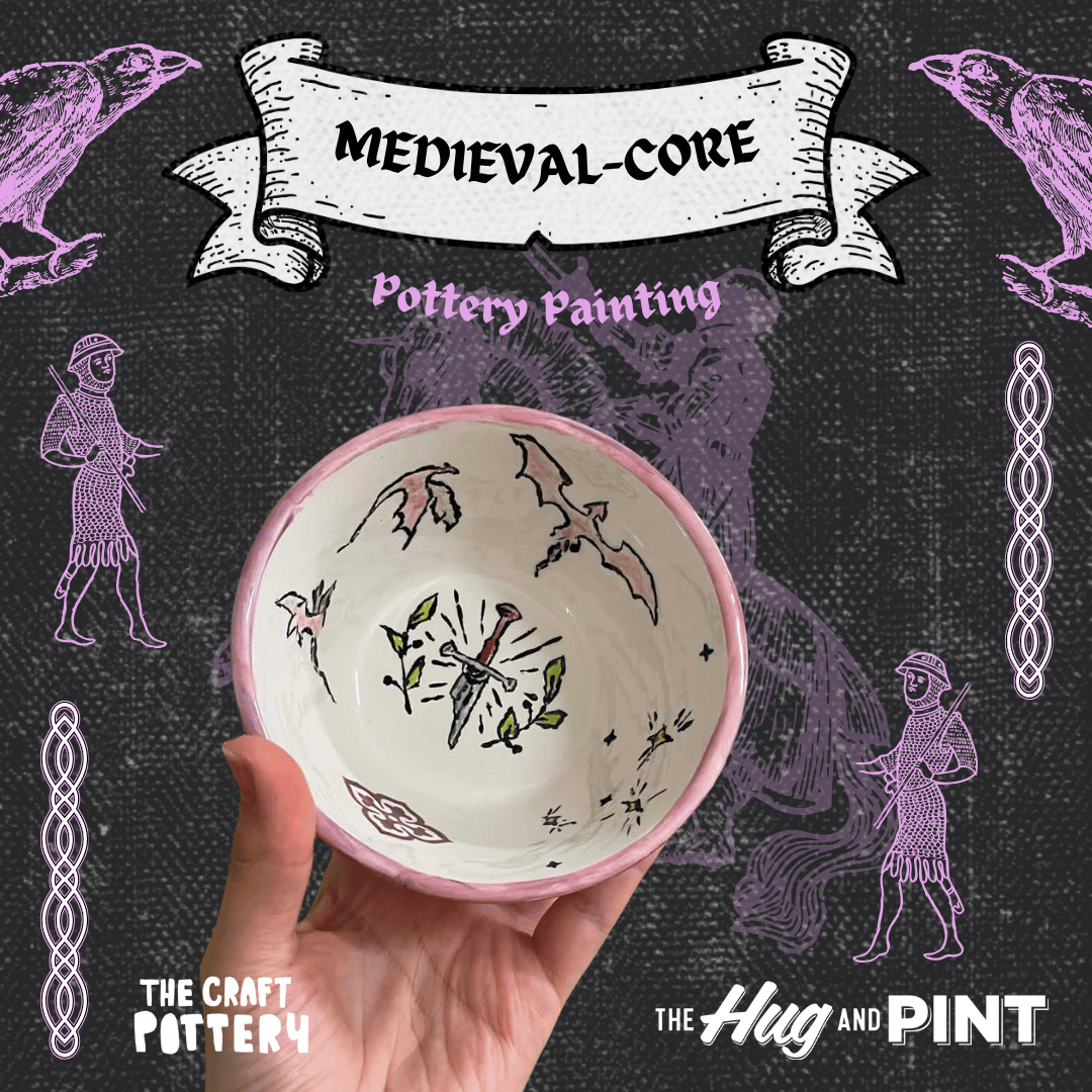 Medieval Pottery Painting at The Hug and Pint