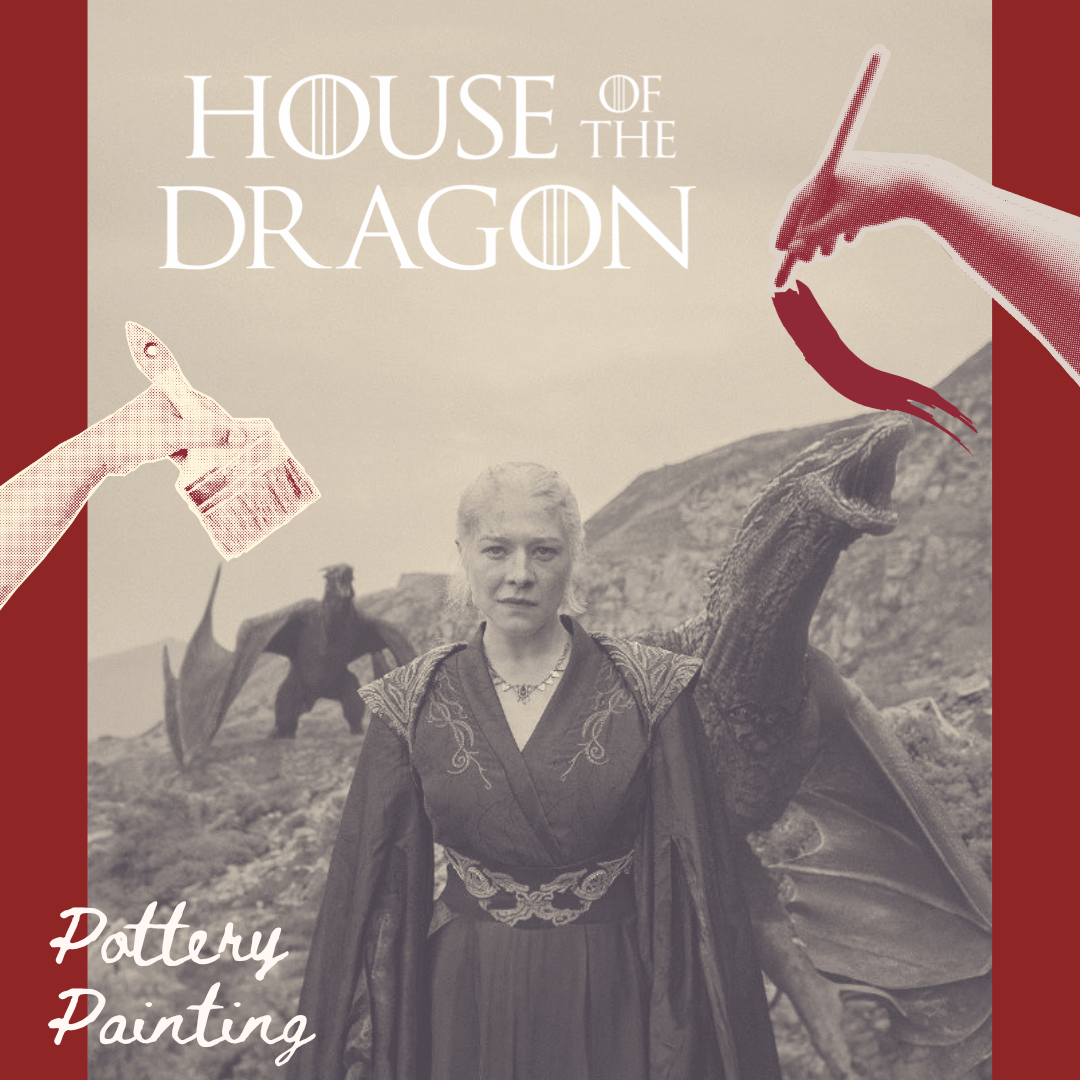 House of the Dragon Pottery Painting 