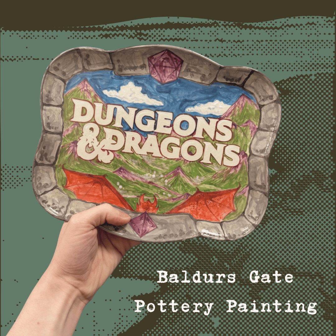 Dungeons and Dragons: Baldur’s Gate Pottery Painting
